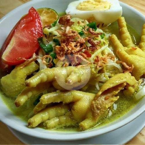 Soto Ceker + Nasi menu Bubur Aneka, Kubu Anyar