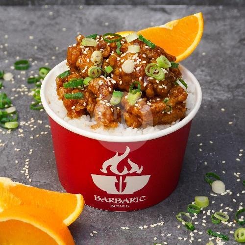 Orange Chicken menu Barbaric Bowls, Jimbaran