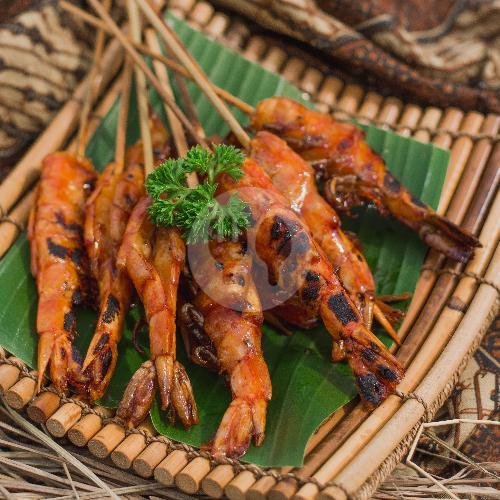 Udang Bakar Madu 5 Pcs menu Bale Udang Mang Engking, Nakula