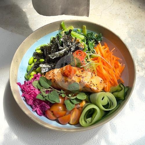 Salmon Mentai Bowl menu STED Cafe ( Poke Bowl ), Pererenan