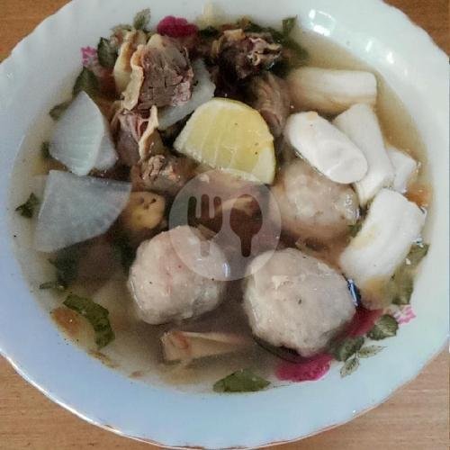 Soto Bakso Sumsum menu Wr. Soto Sapi Kenyeri