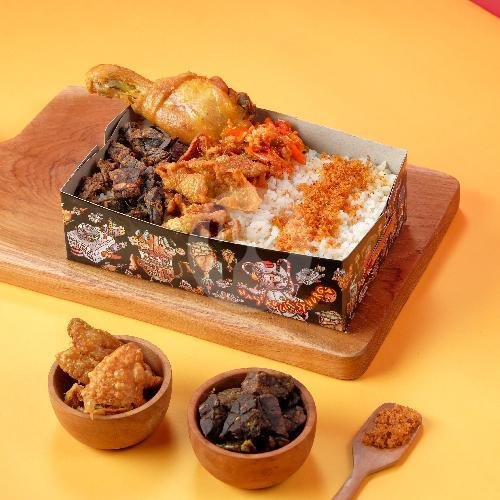 PAKET ORIGINAL 3 menu Nasi Kulit Syuurga, Sudirman