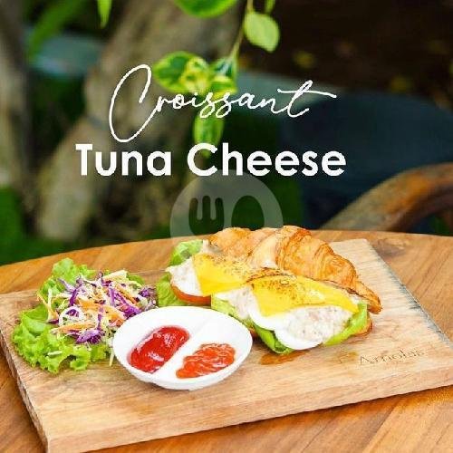 Croissant Tuna Cheese Sandwich menu Amolas Cafe, Canggu