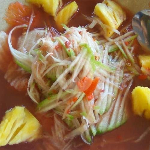 Rujak Kuah Pindang Gula Pasir menu Warung Rujak Cik De, Denpasar