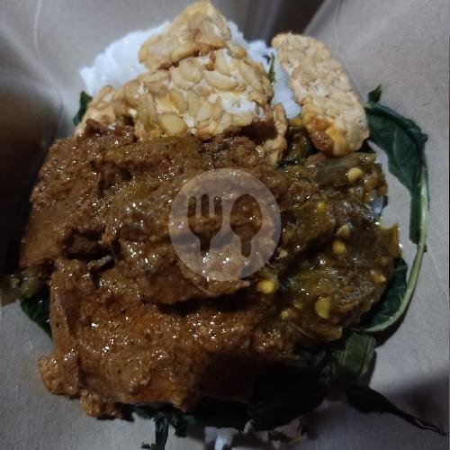 Nasi Jinggo Rendang Ayam + Ayam menu Nasi Jinggo Padang BUNDO, Jl. Buana Raya