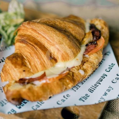 Ham & Cheese Croissant menu The Alleyway Cafe, Merdeka