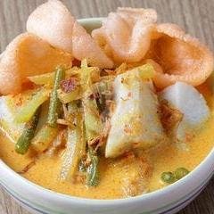 Ketupat / Lontong Sayur Biasa menu Ketoprak & Ketupat Sayur Minang, Denpasar