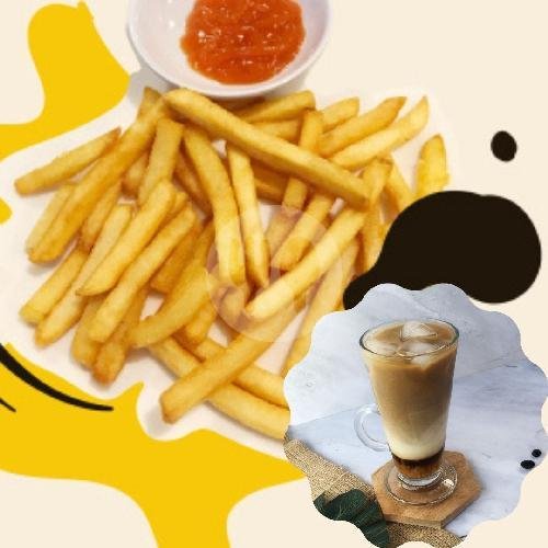 Fried Fries + Kopi Susu Gula Aren menu Pork Ribs Larzo Renon