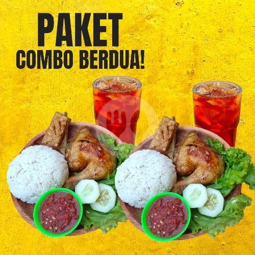Paket Combo 2 Ayam Goreng menu Ayam Bakar Tiga Putra, Pemecutan
