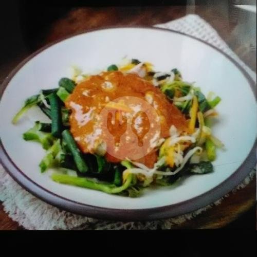Pecel ( Tanpa Nasi ) menu Depot Sumber Asih, Rambutan