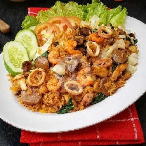 Nasi Goreng Gila A menu Nasi Goreng Buk Gemuk, Tegal Dukuh