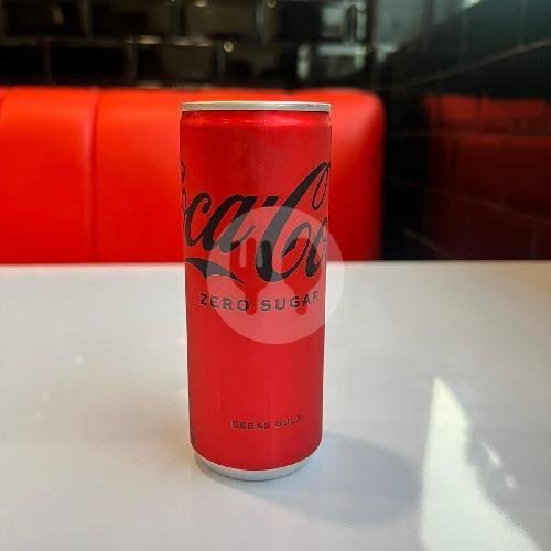 Coca Cola Zero menu The Frenchy Sandwichery, Pantai Berawa