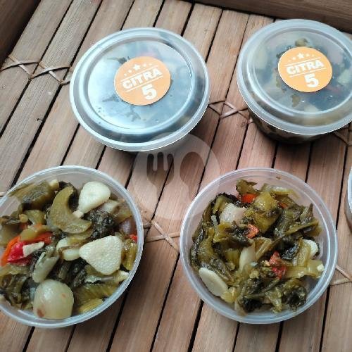 Acar Sawi Asin menu Nasi Tim Citra 5, Bali