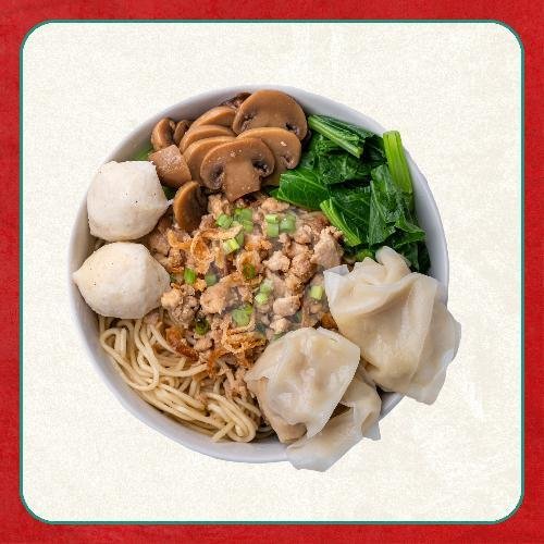 Bakmi Ayam Bakso Jamur menu Bakmi Akiu, Jalan Nangka No 176, Denpasar