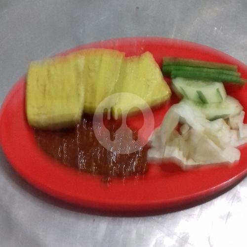 Lalapan Tahu Goreng menu Lalapan Podo Moro Oi, Selaparang