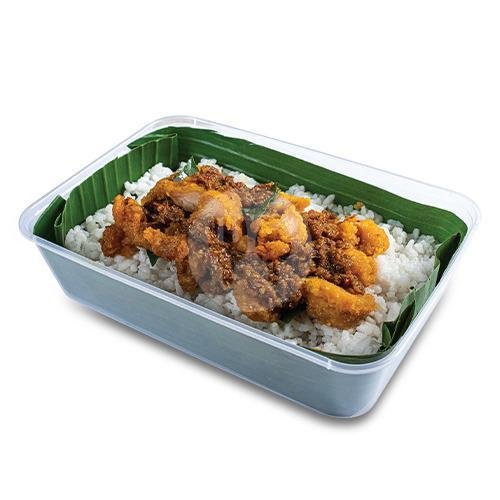 Yummy Choice Nasi Daun Ayam Geprek menu Point Coffee, Indomaret Ngurah Rai 2 Bdg