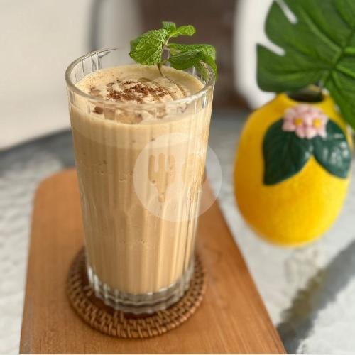 Peanut Butter Espresso Smoothie Drink menu Nomalish Smoothie Bowl, Kerobokan
