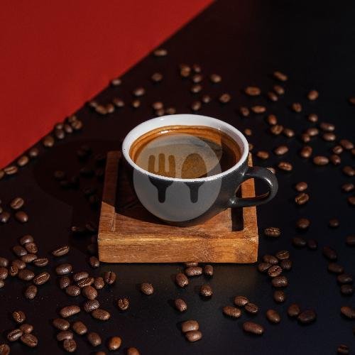 Decaf Long Black menu Body Factory Bali Cafe, Canggu