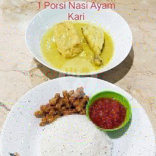 Nasi Kari Ayam menu Warung Zaenab, Sesetan