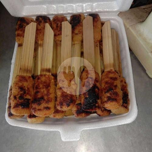 PAKET SATE LILIT IKAN LAUT 20 PCS + SAMBAL MERAH menu SATE TUSUK IKAN TUNA KHAS BALI Pak Lengar, Kuta