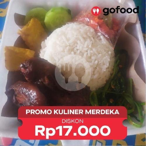 2 Ayam Bakar Besar + 2 Nasi + 2 Es Teh + 2 Sambal ( Sere Limo/tomat/matah Bali) + Tahu Tempe + 2 Plecing gonde + Timun menu Ayam Geprek & Ayam Bakar Sagung Dapur, Kerobokan Kaja
