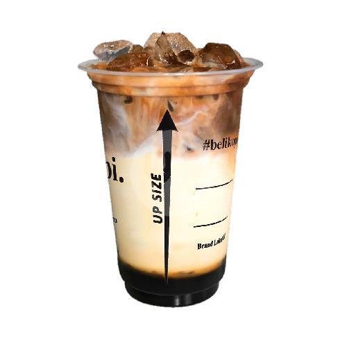 Ice Kopi Susu Gula Aren Upsize menu Belikopi. Sesetan