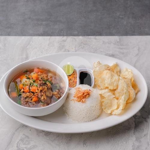 Sop Buntut menu The Old Champ Cafe, Merdeka