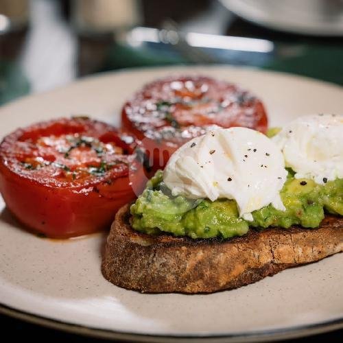 Smashed Avo On Toast With Free Coffee menu The Barn, Canggu