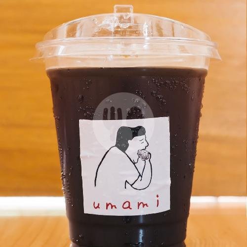 Iced Americano menu Umami Tnd, Caturwarga