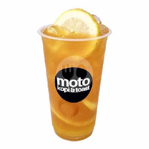 Lemon Jasmine Tea menu Moto Kopi & Toast, A Yani Utara
