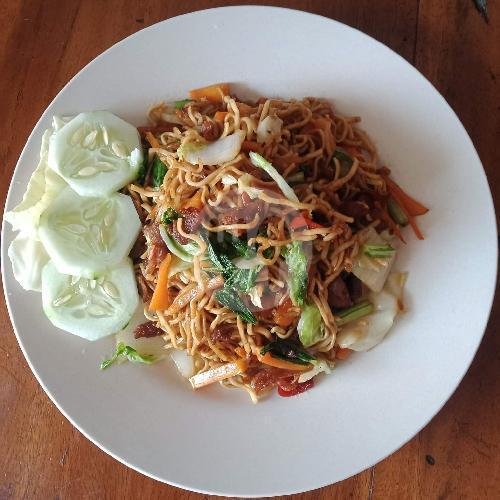 Mie Goreng menu Narayana Vegetarian - Nasi campur Vegan