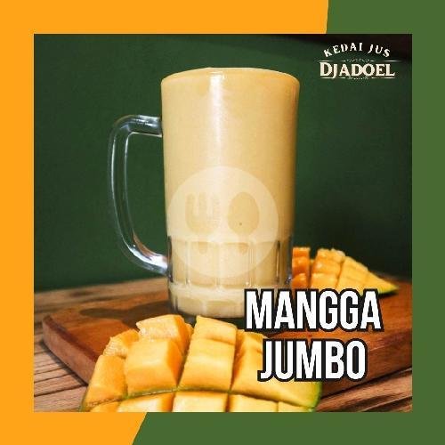 Jus Mangga (Jumbo) menu Kedai Jus Djadoel Gelas Jumbo, Denpasar