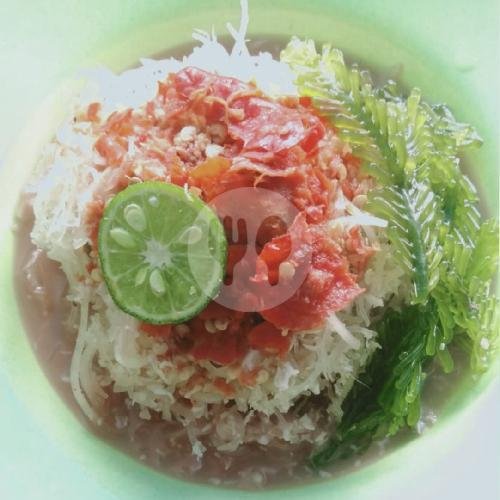 Bulung Campur menu Warung Rujak Bunga, Gadung