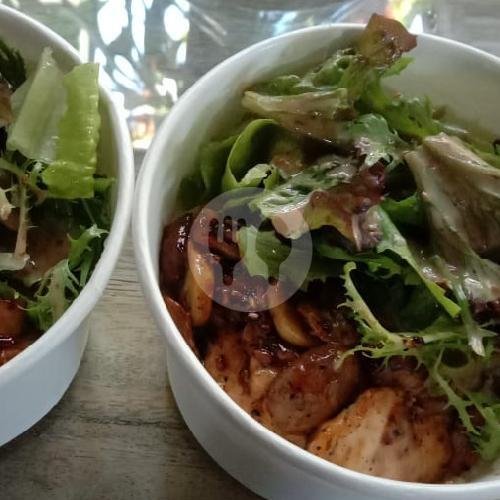 Chicken And Wagyu Beef Black Pepper Sauce menu Wagyu To Go, Jimbaran