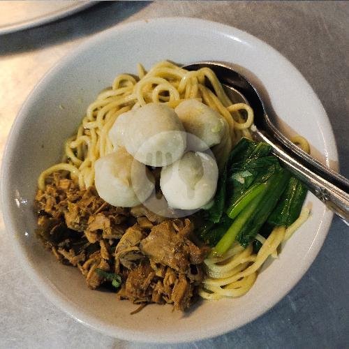 mie ayam, bakso ayam menu Purnama Bakso Blitar, Tuban 1