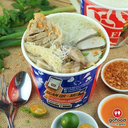 Baso Bihun Campur menu A Fung Baso Sapi Asli, Sunset Road