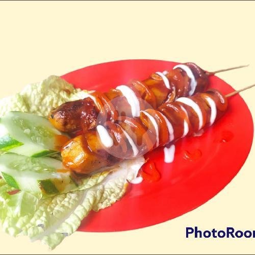 Sosis Bakar Jumbo Isi 2 menu Warung Cak Poer Senggigi
