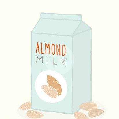 Almond Milk menu Ituaja Bakery, Jalan Bali Cliff