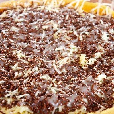 Keju  Double Pisang Coklat Susu Spesial menu Martabak Terang Bulan Sabar Menanti, Letda Tantular