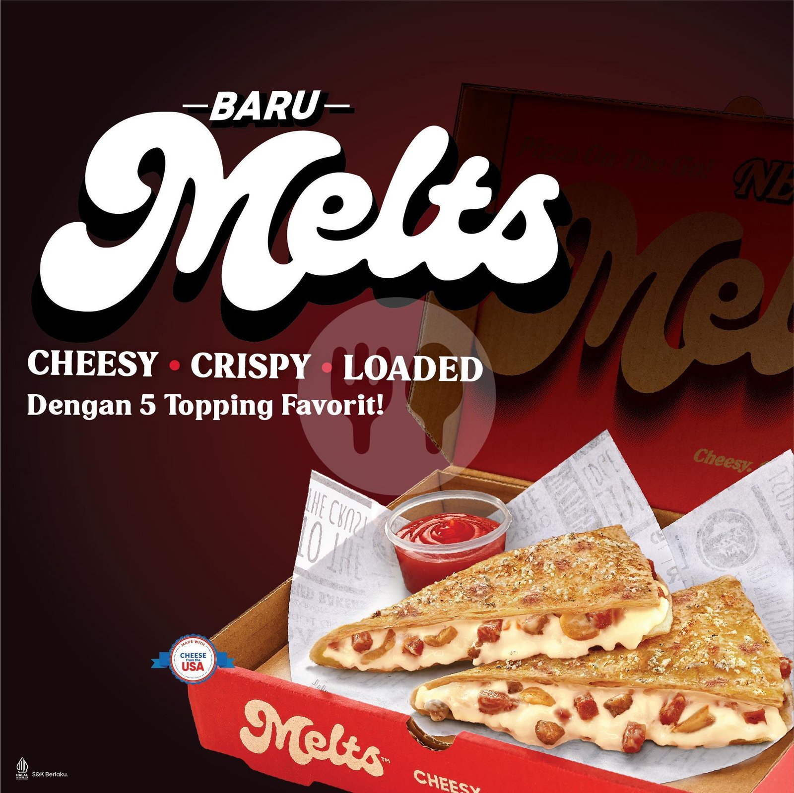 Melts Pizza menu Pizza Hut Delivery - PHD, Gatsu Barat Bali