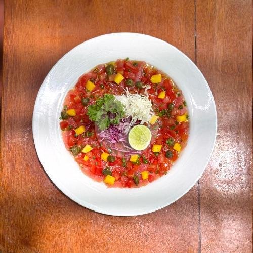 Moorea Carpaccio menu Moana Fish Eatery, Canggu