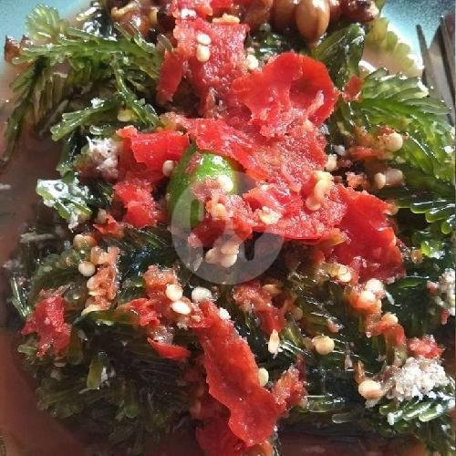 Rujak Bulung Boni menu Warung Rujak Tude, Gunung Lebah