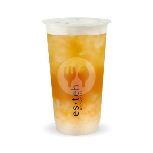 Esteh Melati Coconut (L) menu Esteh Indonesia, Tukad Badung Renon