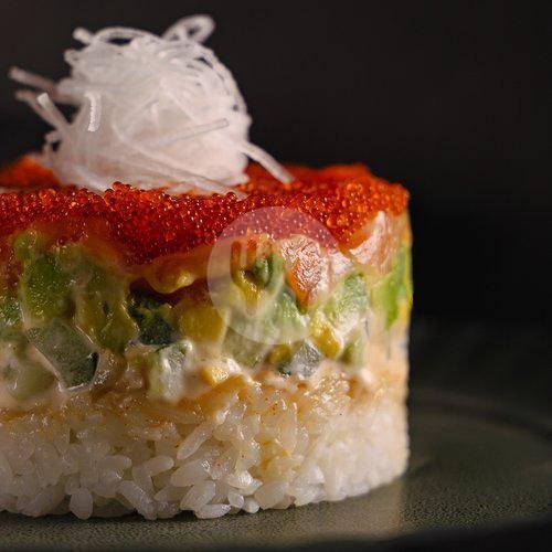 Shake Sarada Salad (Salmon) menu IKA Sushi (Poke Bowl, Salmon, Japanese, Wok), Canggu