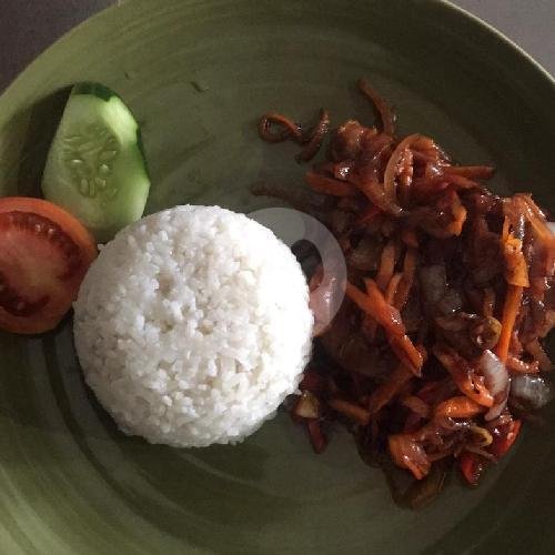 Ayam Primavera + Rice menu Warung Sobat, Batu Belig