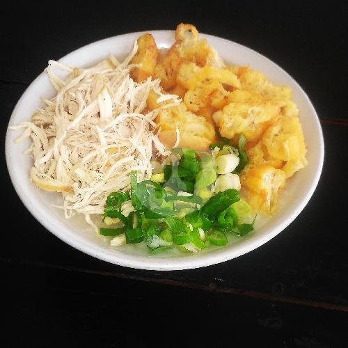 Bubur Ayam Cakwe Jumbo  Plus Telur Rebus menu Bubur Ayam Cakwe BSB, Denbar Dauh Puri Kelod