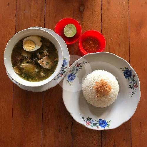 Nasi + Soto Ayam menu Banyuwangi Echo, Canggu Raya