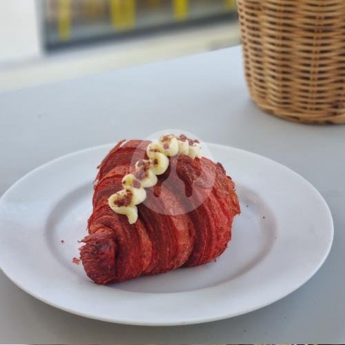 Red Velvet Croissant menu Bettybake Bakery & Coffee, Sanur