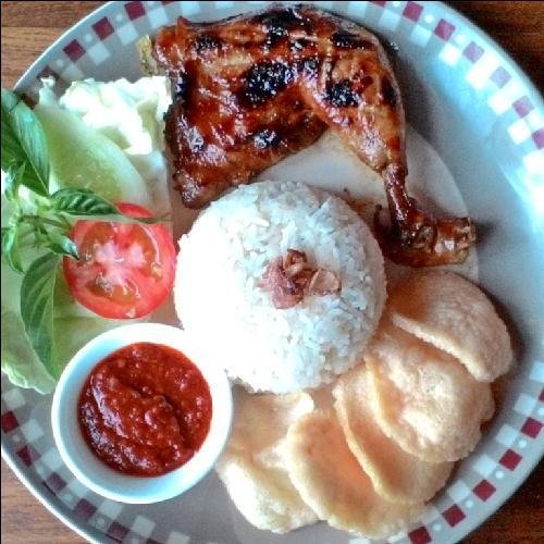 Ayam Bakar menu Kedai 68, Raya Kerobokan