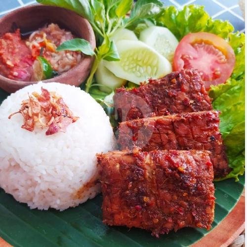 Paket Tempe Bakar Bumbu Rujak menu Warung Sundari